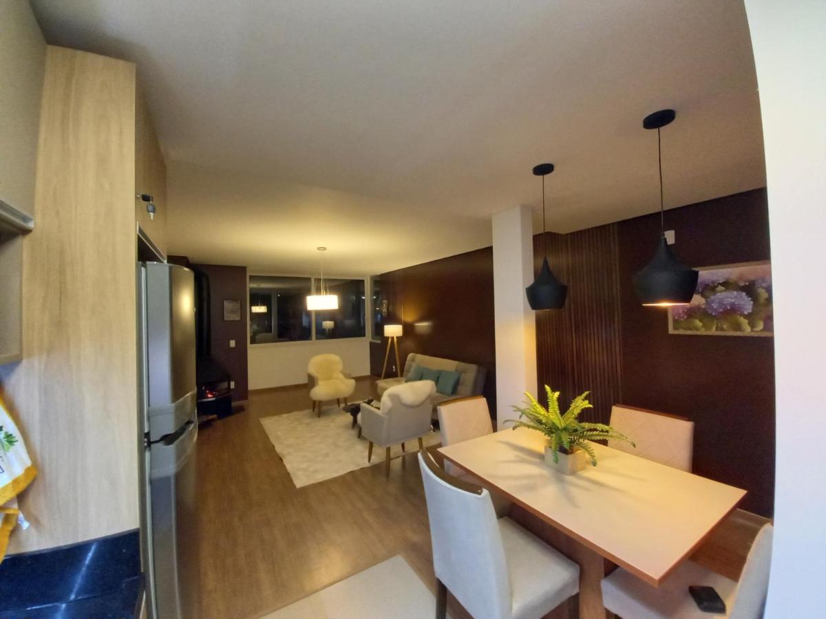Gramado - Apartamento Aconchegante Com Lareira E Churrasqueira المظهر الخارجي الصورة